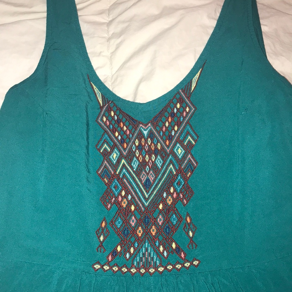 Teal Roxy Romper - Picture 2 of 4